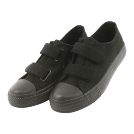Atletico Sort velcro sneakers TDZ-7-V 3
