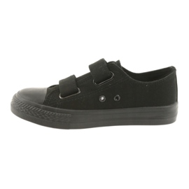 Atletico Sort velcro sneakers TDZ-7-V 2