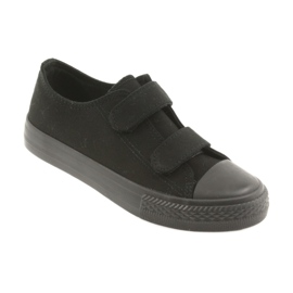 Atletico Sort velcro sneakers TDZ-7-V 1