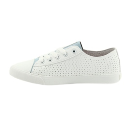Big Star sneakers stjerne blå 274692 hvid 1
