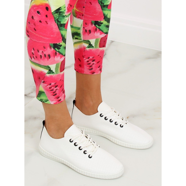 Kvinder sort-hvide sneakers BO-1 Sort 1