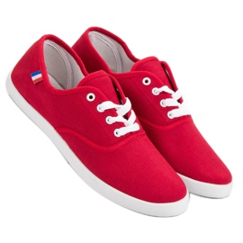 McKey Klassiske røde sneakers 4