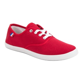 McKey Klassiske røde sneakers 1