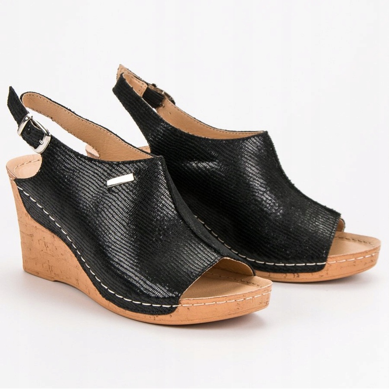 Filippo Lette kile sandaler sort 1