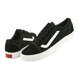 Sorte Atletico 18081 sneakers med snøre 5