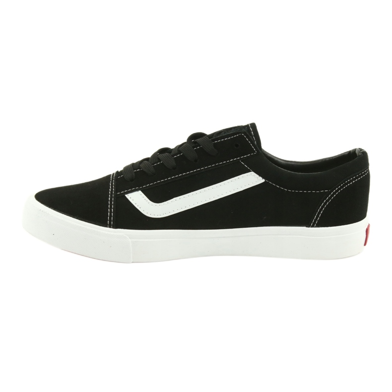 Sorte Atletico 18081 sneakers med snøre 2