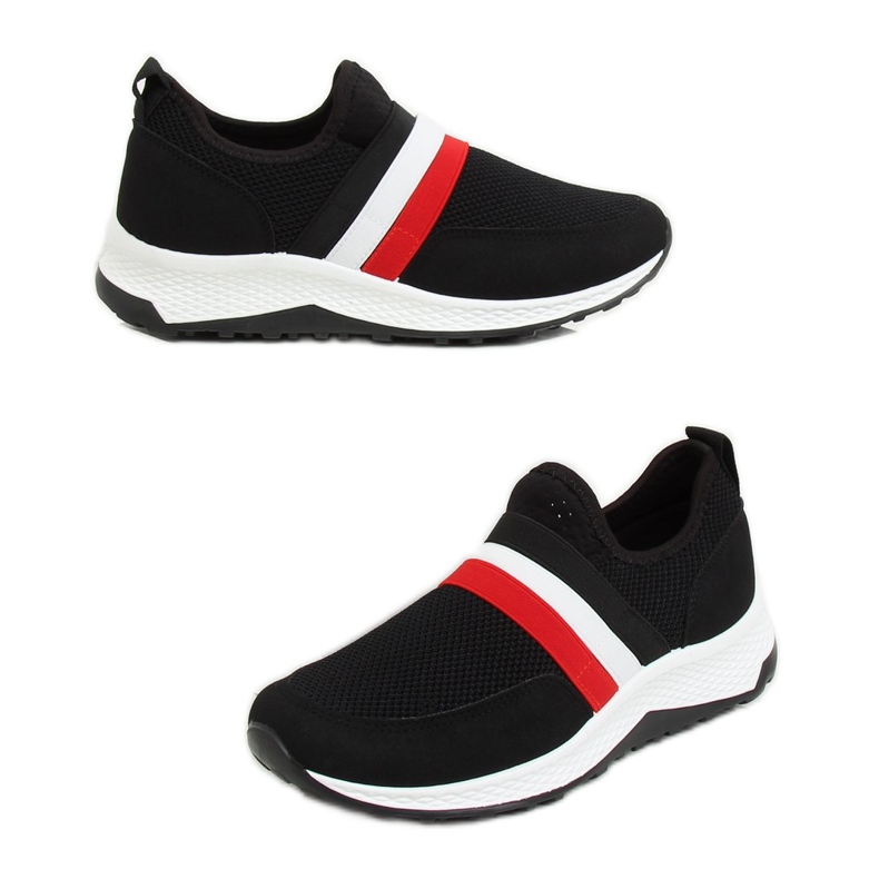 Sorte sportssko X-9763 Sort 1