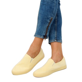 Gule slip-on sneakers G-92 Gul 2