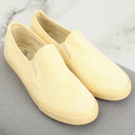 Gule slip-on sneakers G-92 Gul 1