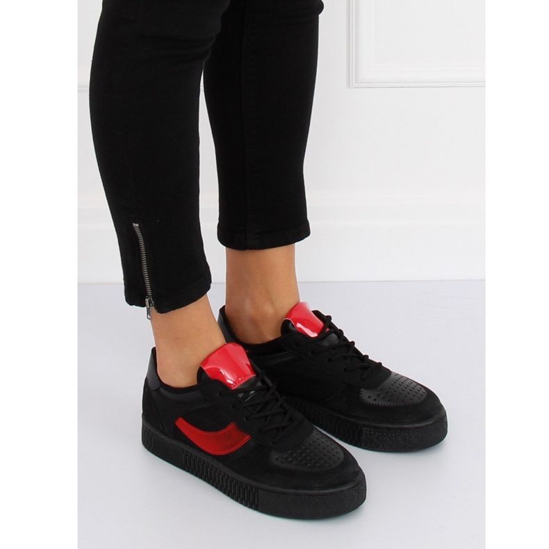 Sort LA51P Sorte creepery sneakers 1