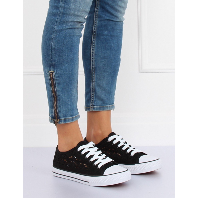 Sorte blonder sneakers NB282P Sort 1