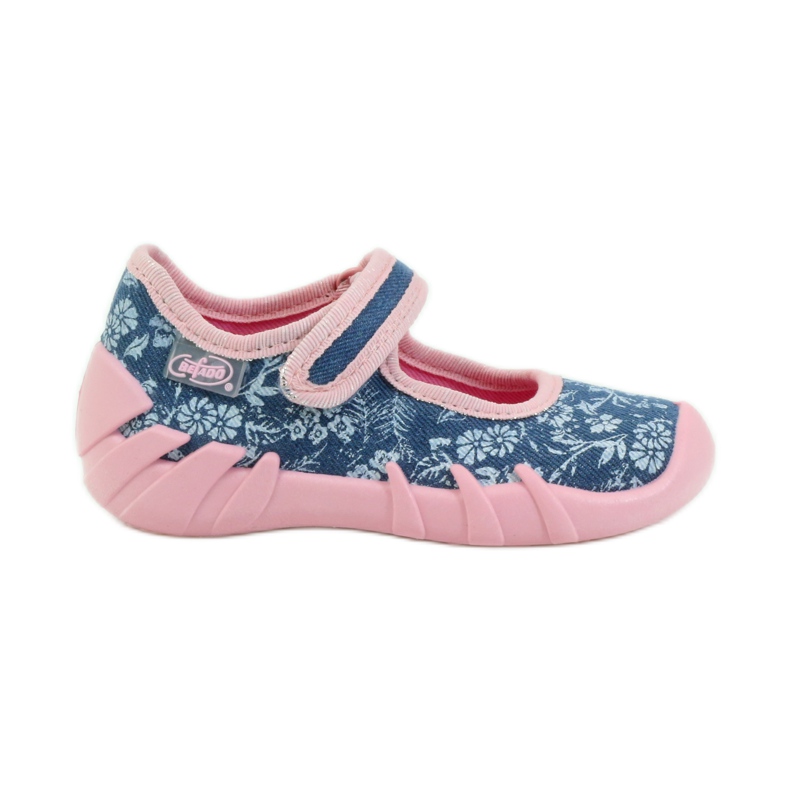 Befado pink børnesko 109P160 blå 1