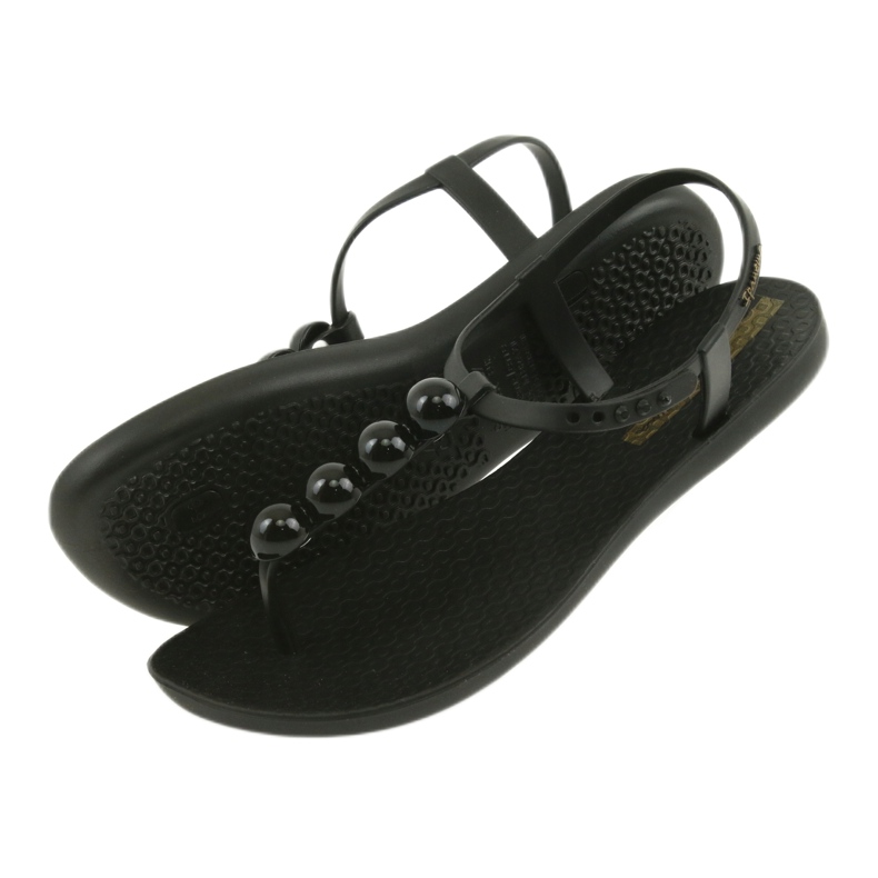 Ipanema sandaler damesko flip-flops med bolde 82517 sort 4