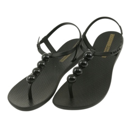 Ipanema sandaler damesko flip-flops med bolde 82517 sort 3