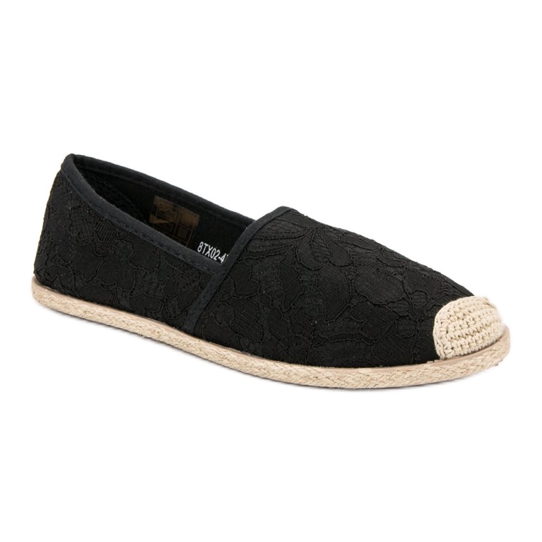 Sort blonde Espadrilles 1