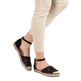 Nio Nio Blonder Espadrilles sort 2