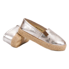 Golden Espadrilles gylden 1