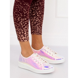 FZ09 Pink petrol sneakers lyserød 1