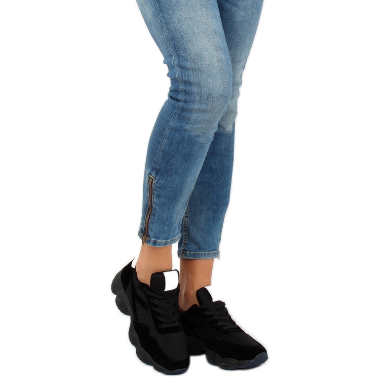 Sort E-102 Sorte sportssko 1