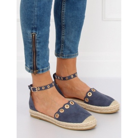Espadriller med rem LX170 Blå marineblå 2
