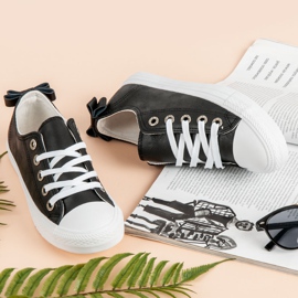 Sorte lave sneakers 1