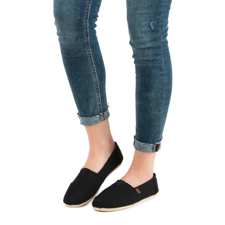Klassiske sorte slipons 1