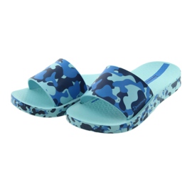 Børns flapper Blue Camo 26325 Ipanema blå 3