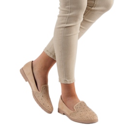 Beige herrer med krystaller 1