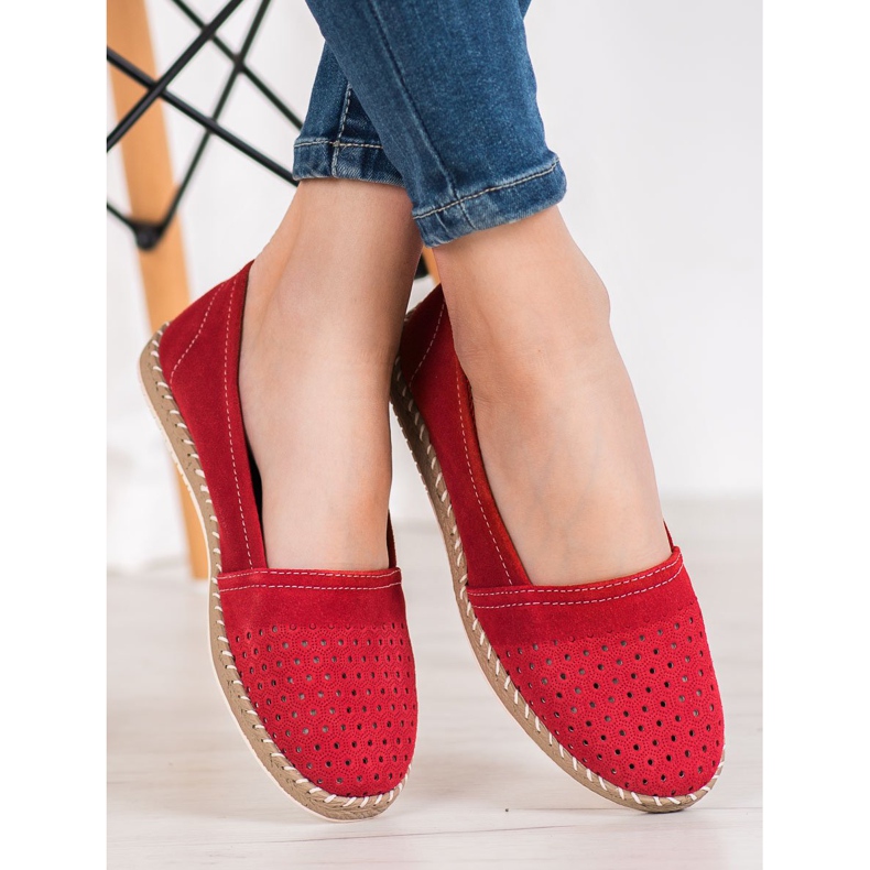 Filippo Rød læder Espadrilles 1