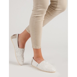 L. Day Slipons med mønster beige 2