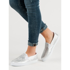 Sølv Slipons grå 1