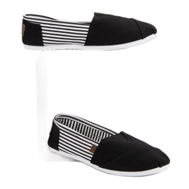 Slip On Light Sneakers hvid sort 2