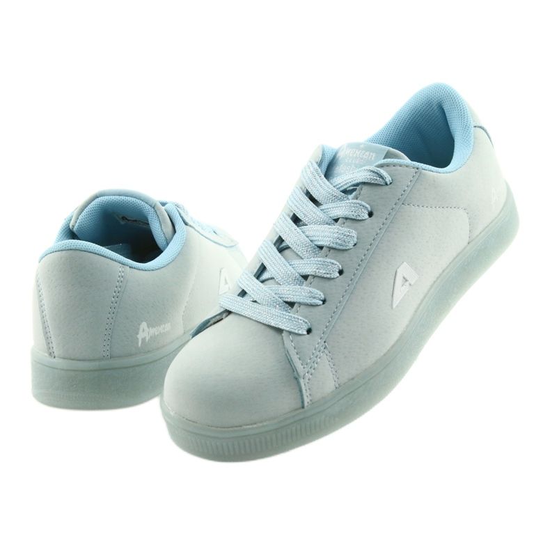 American Club BS07 Børns sneakers blå 4