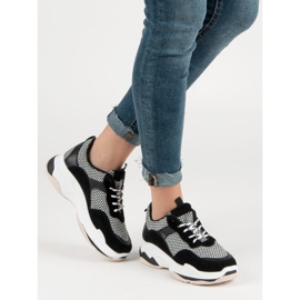 Kylie Sneakers på platformen sort 2