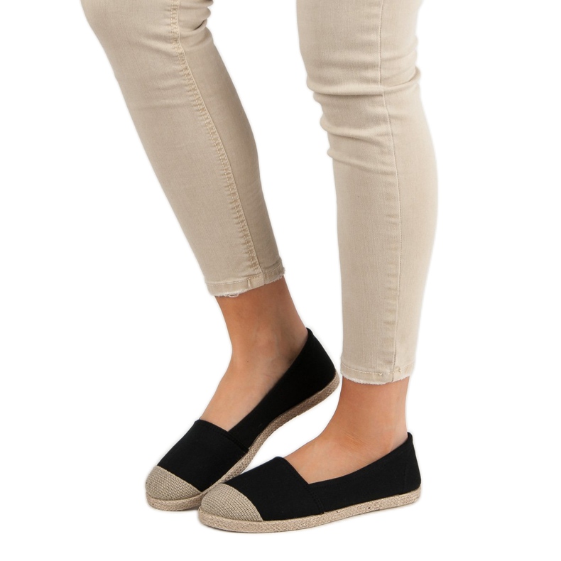 Moderigtigt sort Espadrilles 2