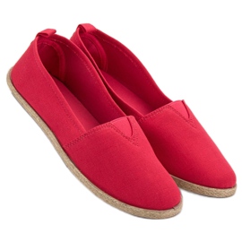 Røde Slip On Sneakers 1
