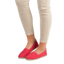Røde Slip On Sneakers 2