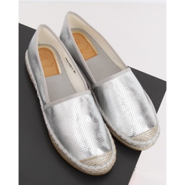 Sølv metallic Espadrilles A645-ESP-1 Sølv grå 2
