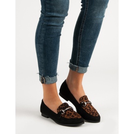 Plettede VICES -loafers sort 2