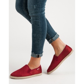 MCKEYLOR Burgundy Slipons rød 2
