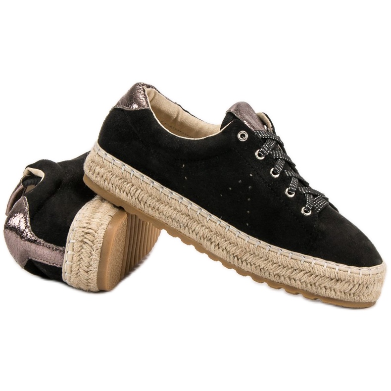 Seastar Bundet Espadrilles sort 1