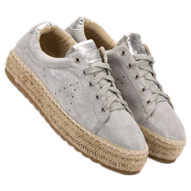 Seastar Bundet Espadrilles grå 1