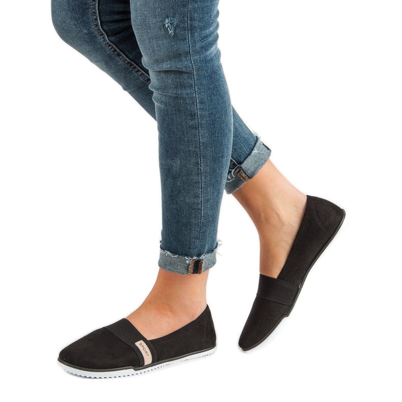 Letvægts VINCEZA Slipons sort 2