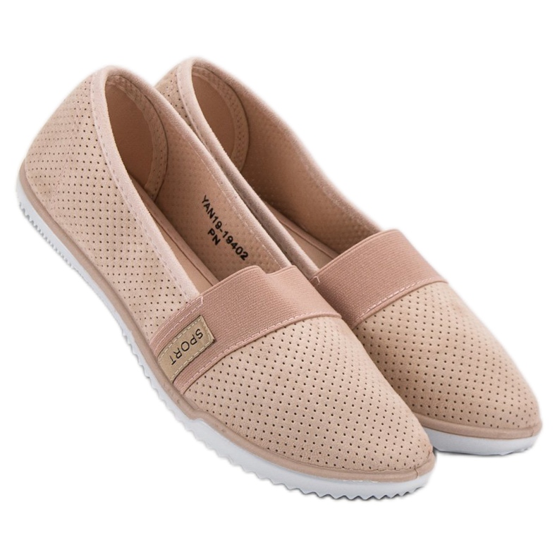 Letvægts VINCEZA Slipons lyserød 1