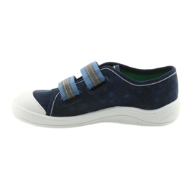 Befado børnesneakers 672X063 bold blå marineblå 2