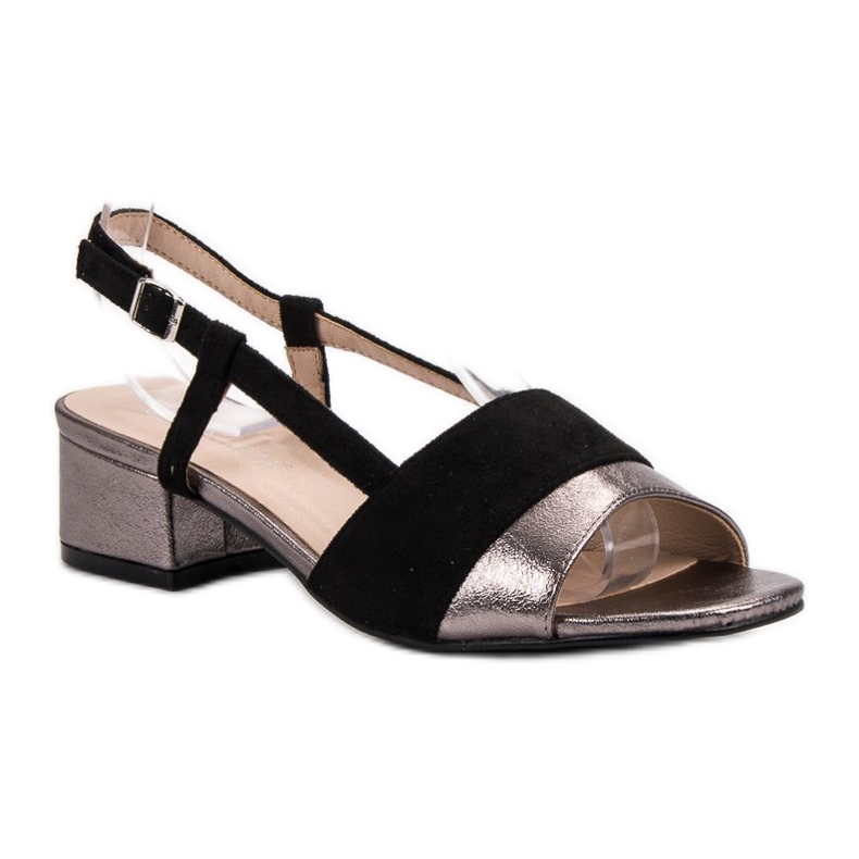 VINCEZA sorte sandaler 1