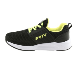 Bartek 55110 Sort slip-on sportssko gul 2