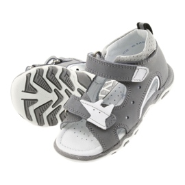 Sandaler drenge rober Bartek 51489 grå hvid 5