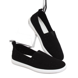 Sorte kvinders sneakers NB187P Sort 1