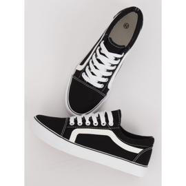 Sorte kvinders sneakers BL117P Sort 1